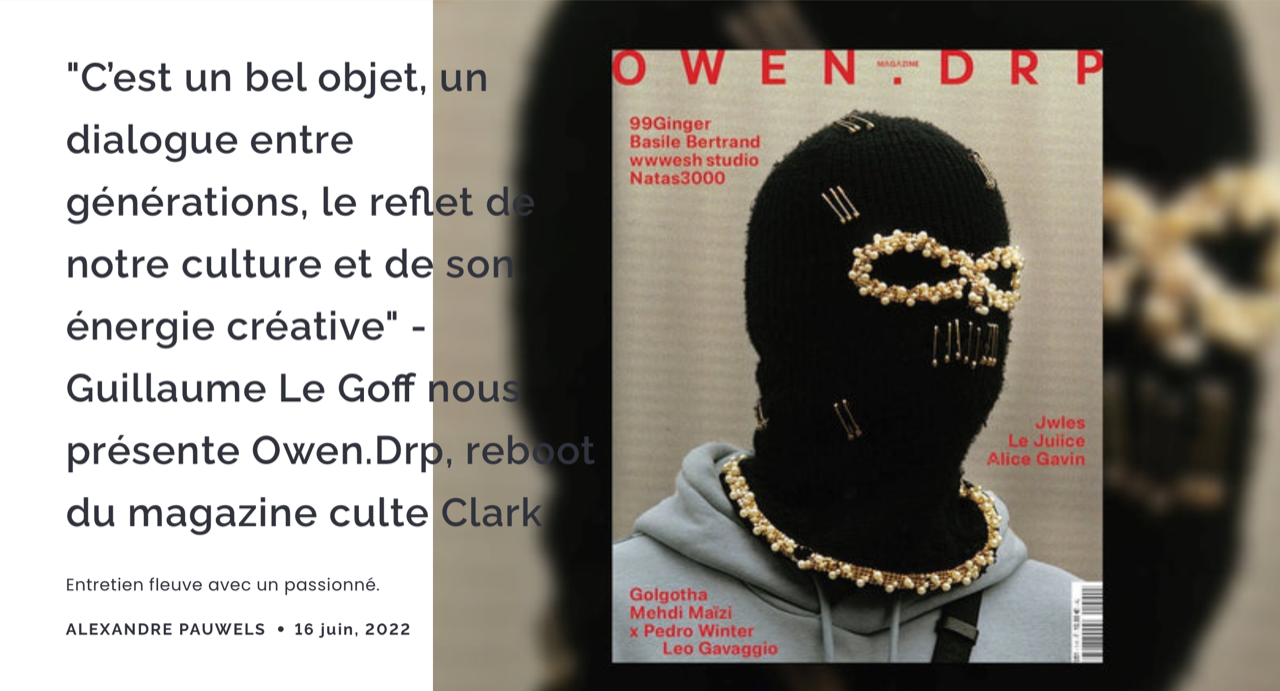 OWEN.DRP magazine